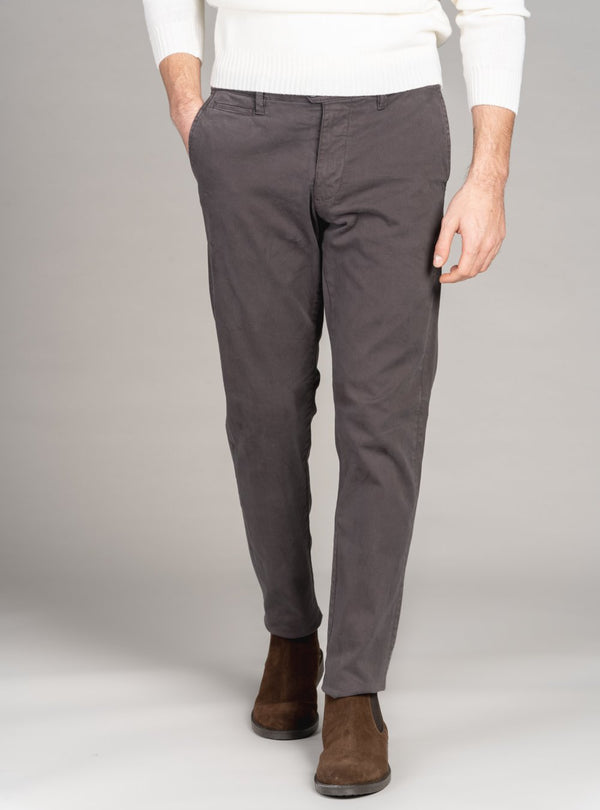 PANTALONE TASCA AMERICA IN COTONE CASEY - Fusaro Antonio dal 1893 - Fusaro Antonio