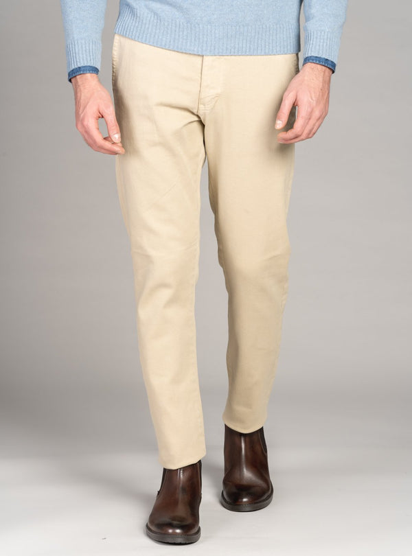 PANTALONE TASCA AMERICA IN COTONE VINTAGE - Fusaro Antonio dal 1893 - Fusaro Antonio