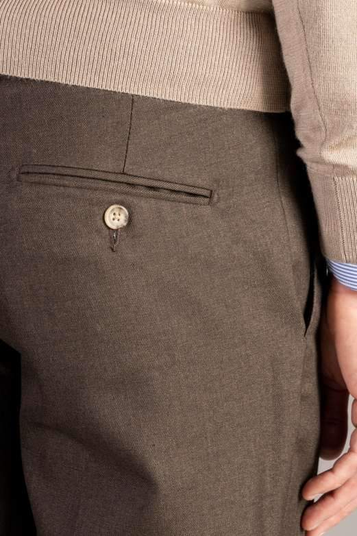 Pantalone una pinces wool blend - Fusaro Antonio dal 1893 - Fusaro Antonio