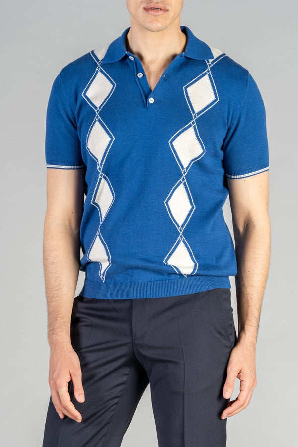 Polo fantasia in lino cotone - Fusaro Antonio dal 1893 - Fusaro Antonio