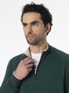 Maglione mezza Zip in Cashmere - Dubai