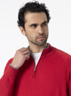 Maglione mezza Zip in Cashmere - Dubai