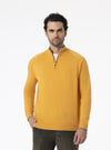 Maglione mezza Zip in Cashmere - Dubai