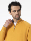 Maglione mezza Zip in Cashmere - Dubai