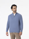 Maglione mezza Zip in Cashmere - Dubai