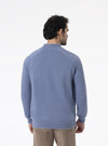 Maglione mezza Zip in Cashmere - Dubai