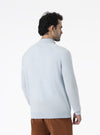 Maglione mezza Zip in Cashmere - Dubai