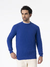 Maglia girocollo a treccia in lana Cashmere - Nordland