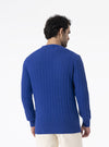 Maglia girocollo a treccia in lana Cashmere - Nordland