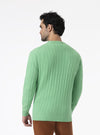 Maglia girocollo a treccia in lana Cashmere - Nordland