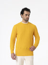 Maglia girocollo a treccia in lana Cashmere - Nordland