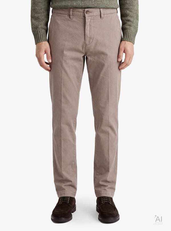 Pantalone Chinos Uomo in Misto Cotone