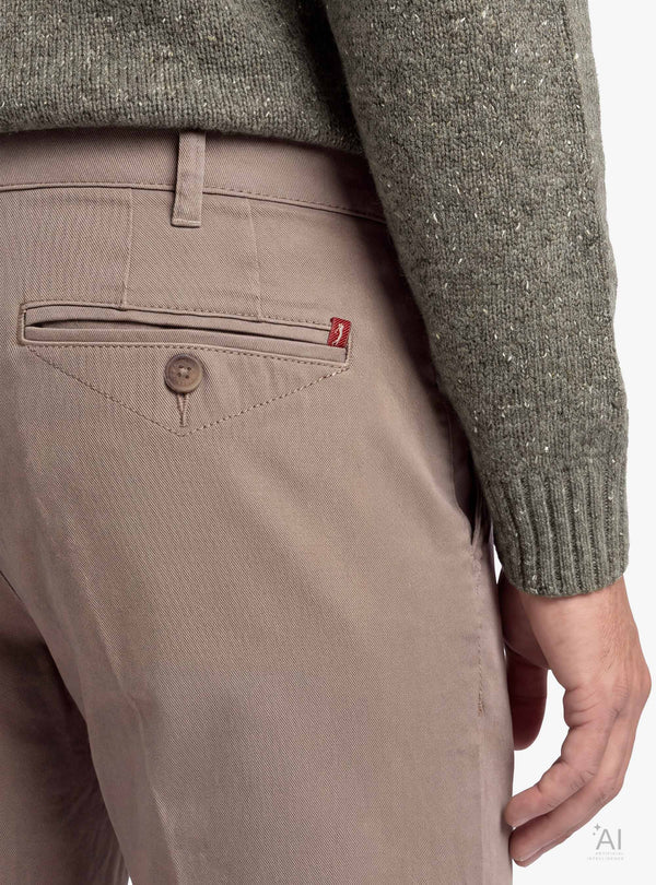 Pantalone Chinos Uomo in Misto Cotone