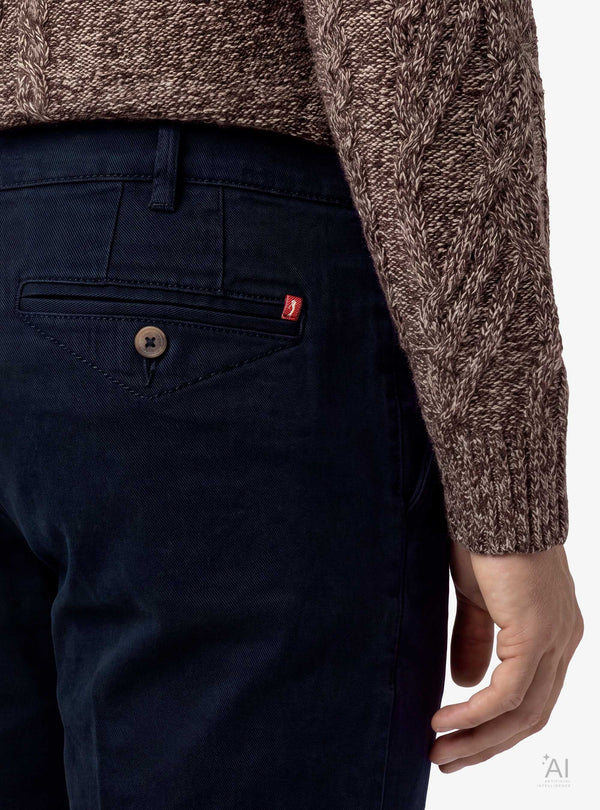Pantalone Chinos Uomo in Misto Cotone