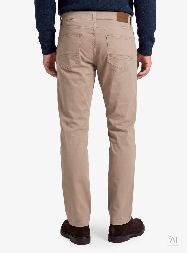 Pantalone Uomo 5 Tasche in Misto Cotone