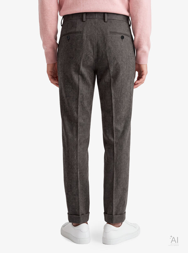 Pantalone Uomo Resca in Flanella di Lana