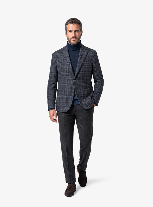 Giacca Uomo Galles in Lana Follata