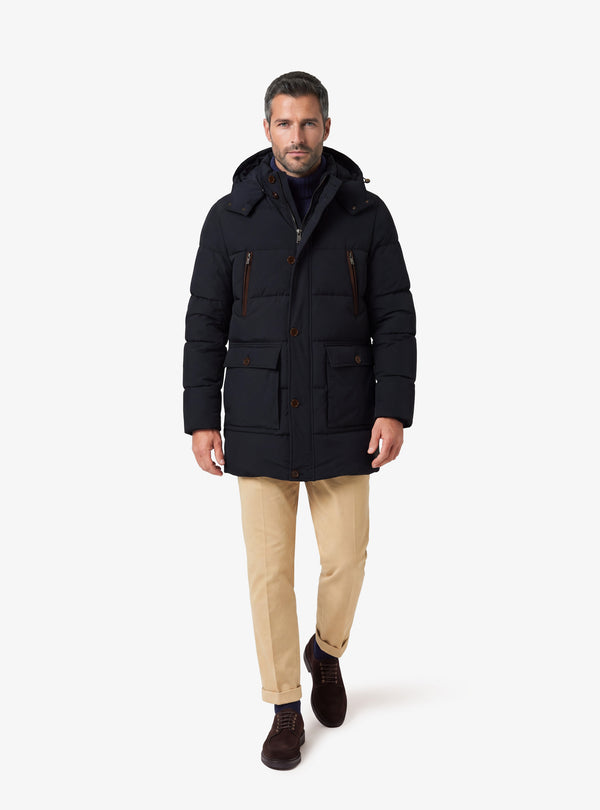 Parka Piumino Uomo in Nylon