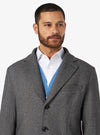 Classic herringbone baronet coat - Robert