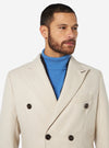 Double-breasted Coat in Cashmere Wool - Barrett