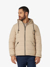 Nylon bomber jacket with hood - Silas