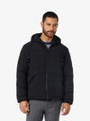 Nylon bomber jacket with hood - Silas