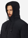 Nylon bomber jacket with hood - Silas