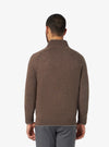 Maglia mezza zip in lana e cashmere - barclay