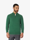 Maglia mezza zip in lana e cashmere - barclay