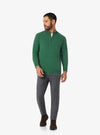 Maglia mezza zip in lana e cashmere - barclay