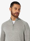 Maglia mezza zip in lana e cashmere - barclay