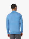 Maglia mezza zip in lana e cashmere - barclay