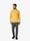 Maglia mezza zip in lana e cashmere - barclay