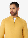 Maglia mezza zip in lana e cashmere - barclay