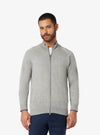 Cashmere wool sweater with full zip closure - Colton