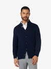 Cardigan with Buttons in Cashmere Wool - Abdou