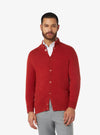 Cardigan with Buttons in Cashmere Wool - Abdou