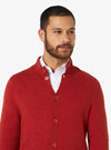 Cardigan with Buttons in Cashmere Wool - Abdou