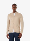 Cardigan with Buttons in Cashmere Wool - Abdou