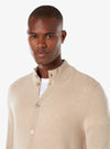 Cardigan with Buttons in Cashmere Wool - Abdou