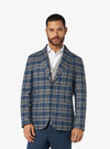 Checked wool blend jacket - Holden