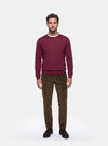 Maglione Uomo Girocollo in Lana Merinos