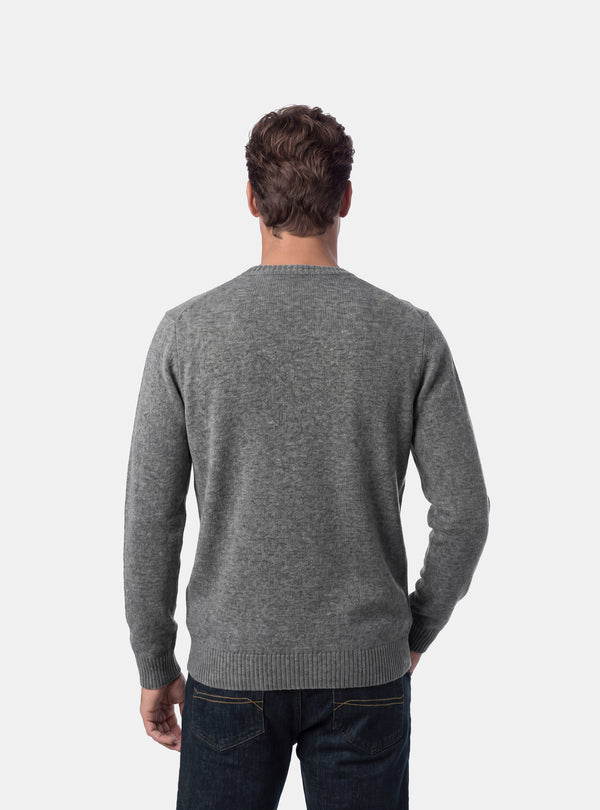 Maglione Uomo Girocollo in Lana Merinos