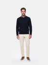 Maglione Uomo Girocollo in Lana Merinos