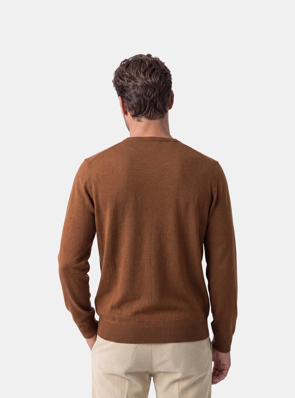 Maglione Uomo Girocollo in Lana Merinos