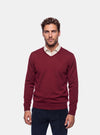 Maglione Uomo Scollo V in Lana Merinos