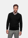 Maglione Uomo Scollo V in Lana Merinos