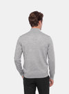 Maglione Uomo Mezza Zip in Lana Merinos