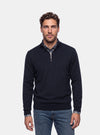Maglione Uomo Mezza Zip in Lana Merinos