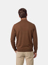 Maglione Uomo Mezza Zip in Lana Merinos